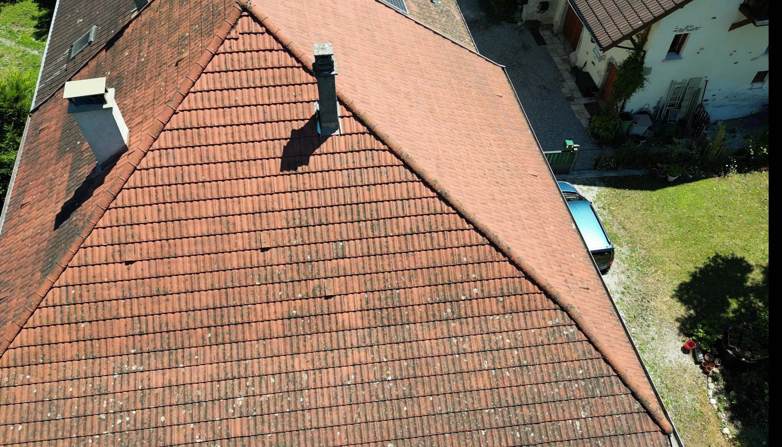 drone inspection hauteur toiture Albertville